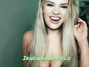 Iknowhannasolo
